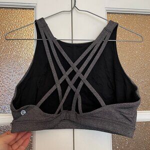 Lululemon 🍋 "Energy" Sports Bra - Grey Size 10